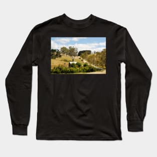 Australian Rural Landscape Long Sleeve T-Shirt